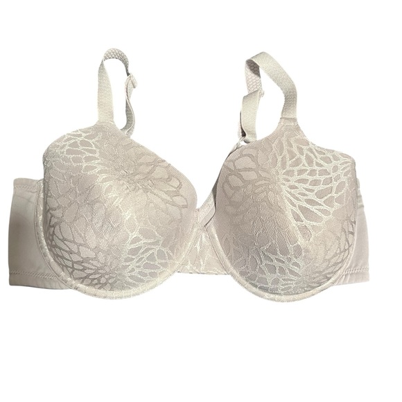 Vanity Fair Cream Lace Bra - Picture 1 of 4
